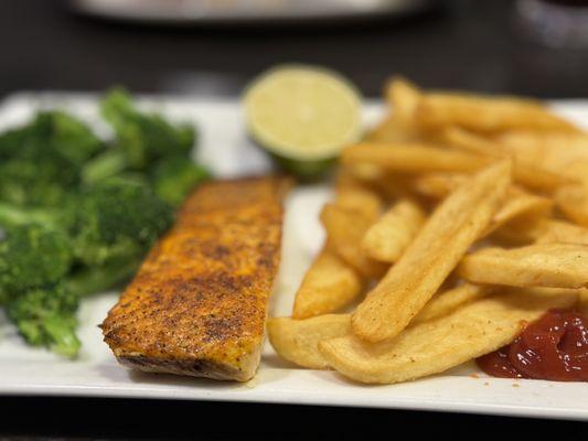 Grilled Blackened Salmon