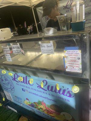 Little Lulus Italian Ice Cart