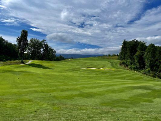 18th hole fairway.