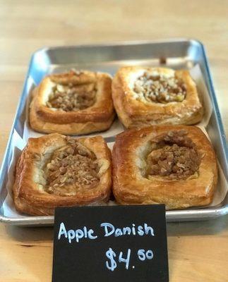 Vegan Apple Danish