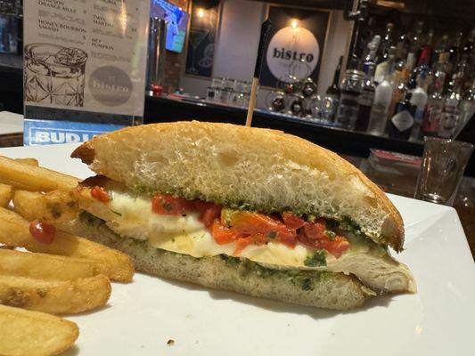 Chicken Pesto Sandwich