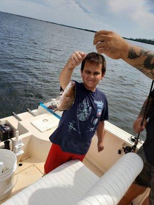 Get Lost Charters on the Indian River Lagoon early on a Saturday morning.