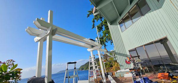 Pergola Installation.