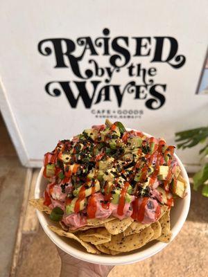 Poke nachos