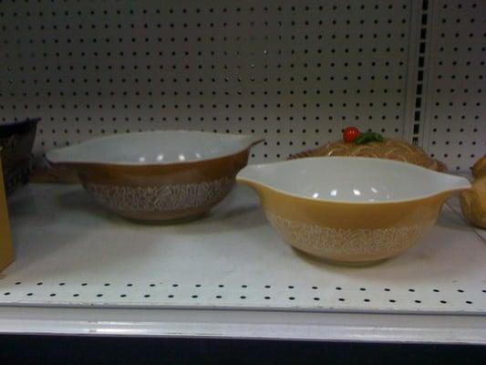 There's always some Pyrex to be found.