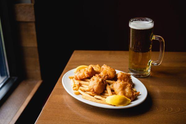 Fish Fry, beer, lunch, dinner