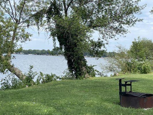 Lakeside camp space