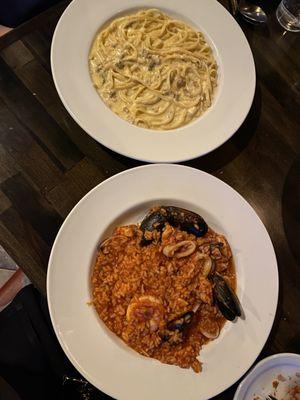 Cabonara, Pescatora Sud (Southern) risotto