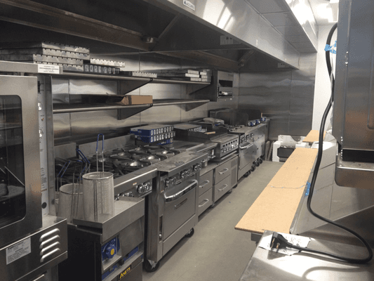 Exhaust Hood Install and Custom Fabrication