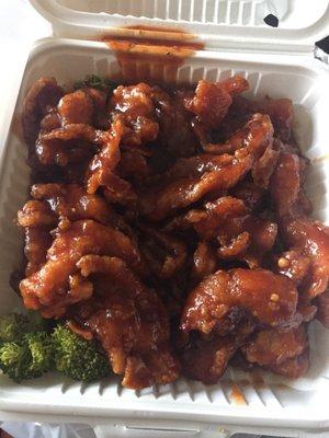 Orange chicken