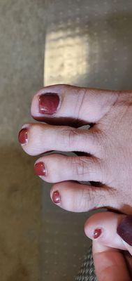 Very disappointed!!! The lady that did my pedicure is horrible. Super ugly. Don't even worth my money.