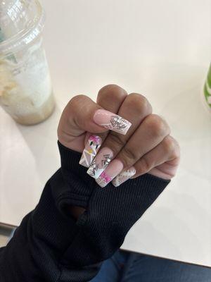 acrylic nails