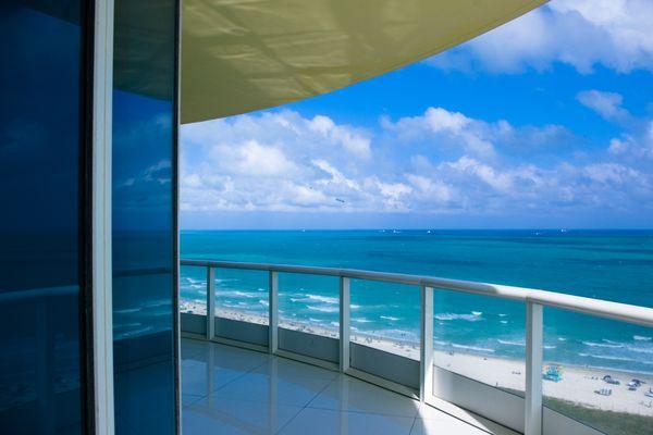 Enjoy this view from your balcony