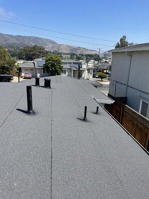 Work Done By Modified Bitumen System Roofing