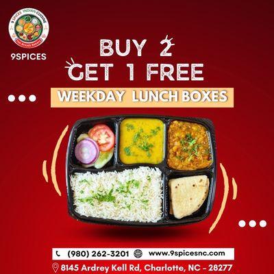 Lunch promotions