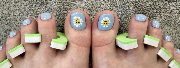 Another awesome pedicure by Kevin!