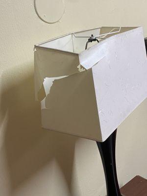 Broken lamp