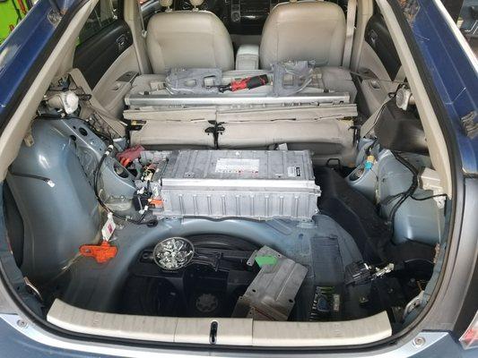 Prius hybrid battery replacement.