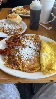 Croissant French toast special