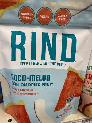 Snacks made of rinds