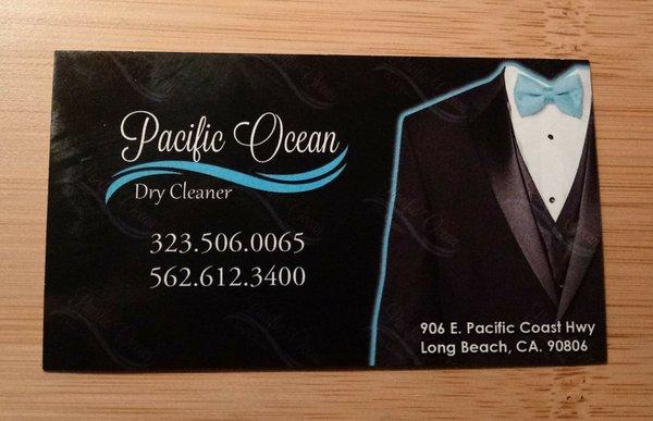 Business card front.