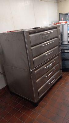 Gas oven installation