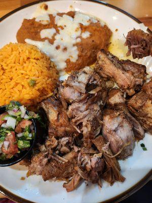 Delicious carnitas!