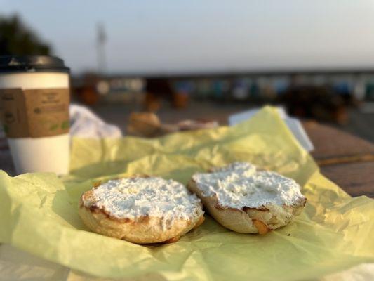 Jalapeño and Cheese Bagel