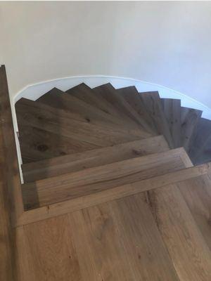 Hardwood Staircase