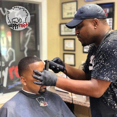 Barber Blake takes pride in his craft!