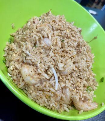 Fried rice with shrimp