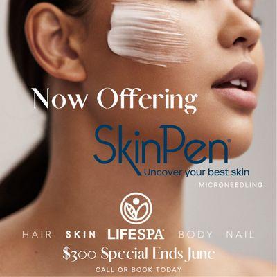 SkinPen Microneedling now available!