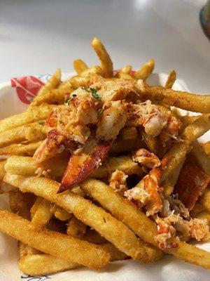 The lobster fries.