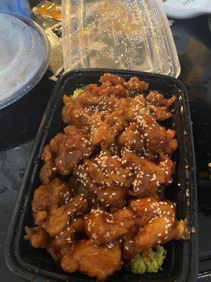 Sesame chicken