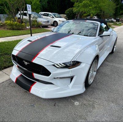 Freshly detailed Ford Mustang GT