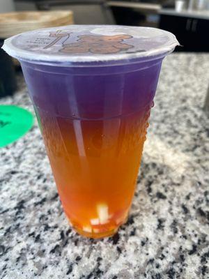 Ombré passion Fruit Tea