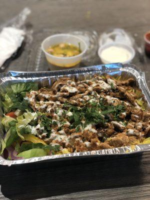 Chicken Shawarma Plate