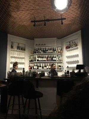 Upstairs bar