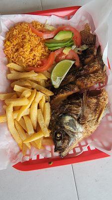 Mojarra frita