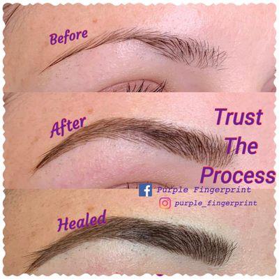 Microblading Process