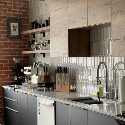 Industrial Style Kitchen Remodeling in Philadelphia, PA  Nobilia Kitchen and Form Kitchens