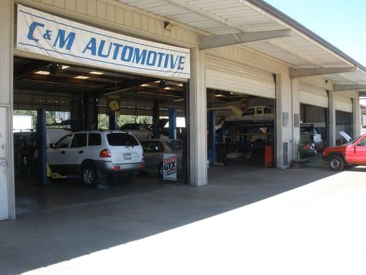 We have 16 bays, ready for excellent vehicle servicing.