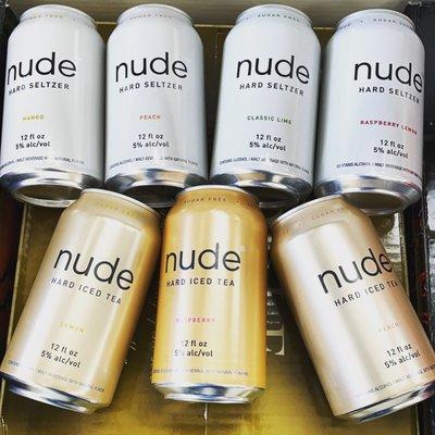 Nude Hard Seltzer and Hard Tea