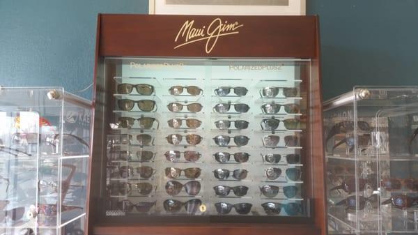 Over 60 Maui Jim's to choose from!