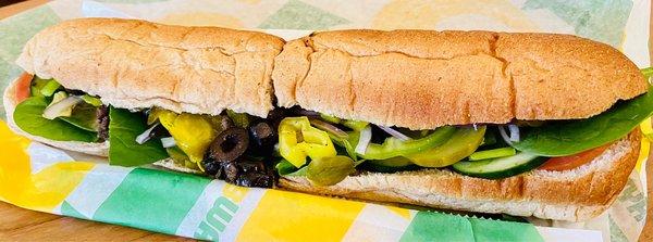 Veggie Delite- feels like Groundhog Day but tastes like victory.