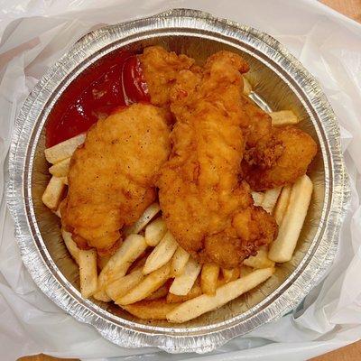 Chicken Tenders and Fresh Cut Fries