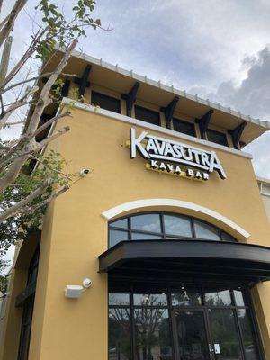 Kavasutra kava bar Orlando sign