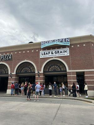 Line to enter on opening day