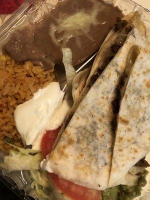 Quesadilla Plate