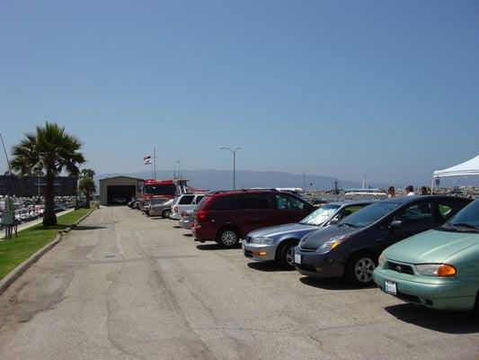 Harbor Fire Station at the end of the road